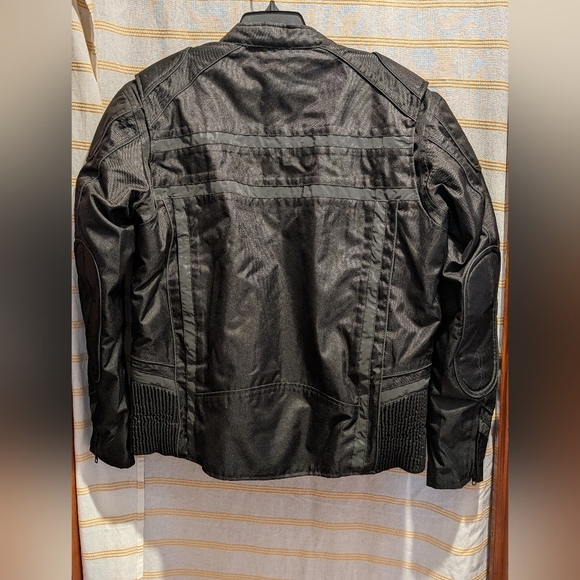 NWT Men's Milwaukee Leather Vented Textile protective motorcycle jacket - Picture 7 of 11